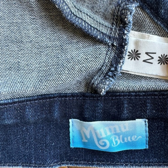 Show Me Your Mumu Denim Crop Top - Picture 3 of 5